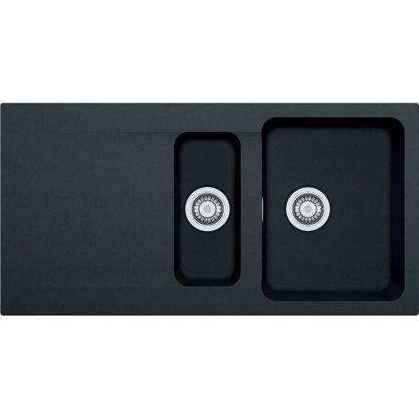 Franke Orion - Lavello in tectonite OID 651, 100x51 cm, nero 114.0288.592 (1/3)