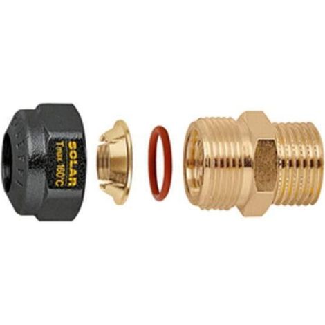 Raccord mâle avec joint O-ring 2544 3/4' M - Ø22