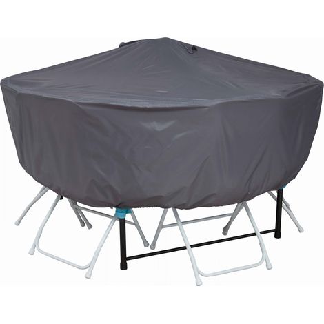 Housse de protection table ronde 160 cm (1/6)