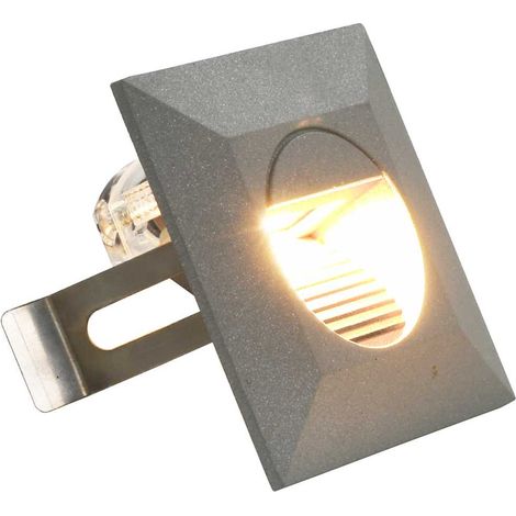 Maison Exclusive - Lampade da Parete da Esterno a LED 6 pz 2 W Argento Quadrate (1/5)
