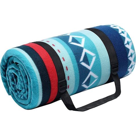 MINKUROW Esterilla de Picnic, Esterilla de Camping, Esterilla de Playa, Manta de Playa Impermeable, Manta de Camping Plegable, Manta de Picnic de algodón, Adecuada para Exteriores, Parque, Playa (1/5)