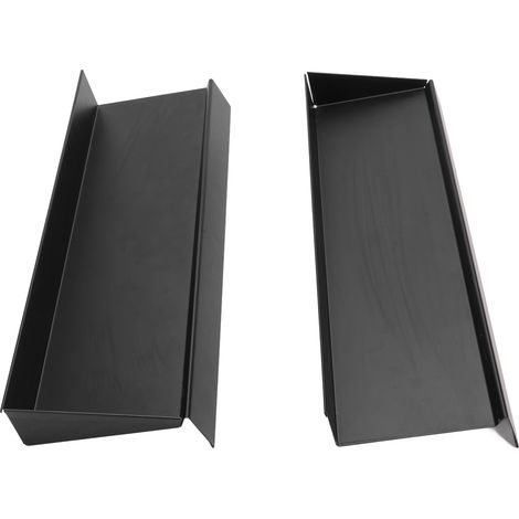 Étagère télescopique pour plaque de cuisson en acier inoxydable dessus antidérapant polyvalente organiseur cuisine épaisseur 0.6 mm / 0.02 pouce (1/5)