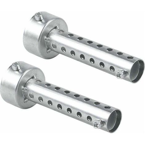 2 Pièces Insert chicane DB killer universel échappement silencieux Moto 48mm