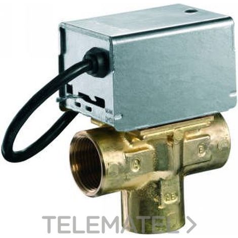 Resideo Válvula de tres vías de zona V4044C latón 1/2 ", V4044C1452/U