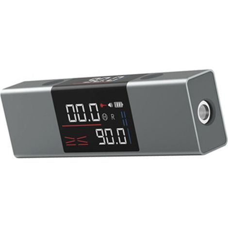 Jauge d'angle laser miniature portable de haute précision avec projection de lignes sur écran LED, outil de mesure d'angle, édition anglaise (sans support) (1/5)