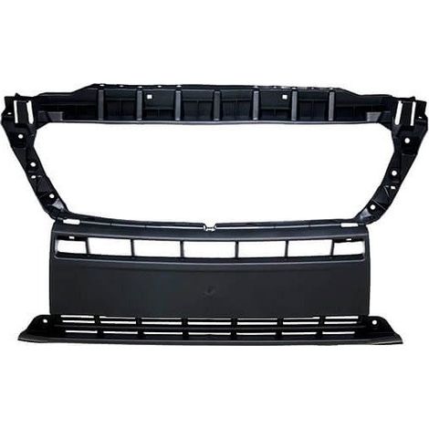 Pare-choc avant central noir avec grille Citroen Jumper depuis 2014
