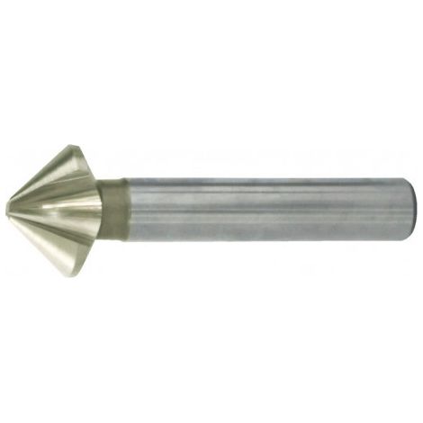 Foret aléseur EUC DIN 335C 90 Degrés D.8.3mm HSS spécial Tige cylindrique Z.3 BECK