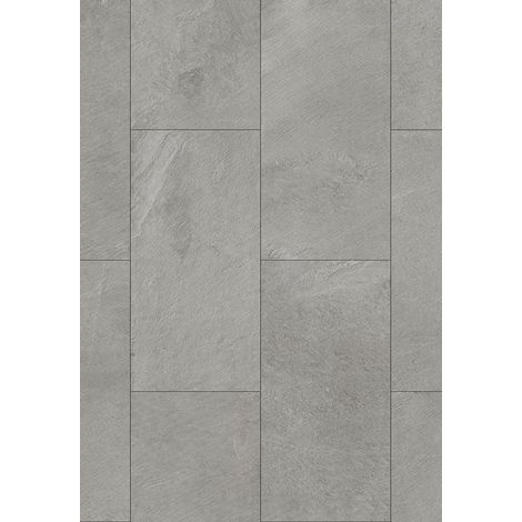 Mexen Grey Leaf pannelli vinilici 610 x 305 mm LVT Dryback 2,5 mm, supporto PVC, 4 V-Fuga, Ardesia - F1463-0610-305-255-4V1-01 (1/2)