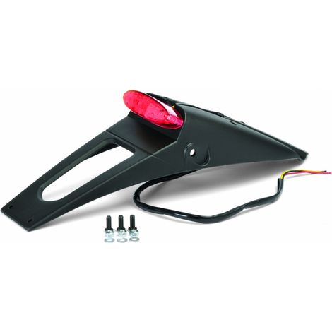 Porta luce targa a LED RSP Polisport nero resistente