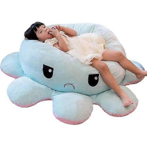 Großer, wendbarer Plüschoktopus, weich, kuschelig und vielseitig, geeignet für Kinder und Erwachsene. (1/4)