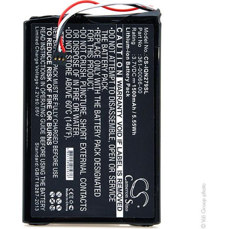 NX - Batterie GPS 3.7V 1500mAh - 361-00066-00361-00066-10