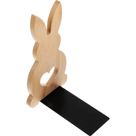 und Stabile Buchstütze in Hasenform Charmante zum