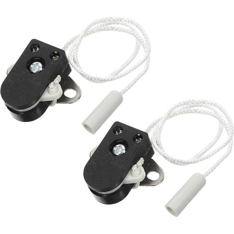 Lampe murale PC, interrupteur à tirette, accessoires d'éclairage de rechange (1/2)