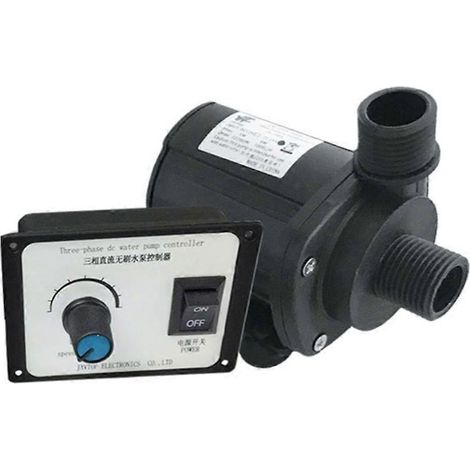 pompe de surpression silencieuse à courant continu sans balais 24 V à haut débit pour pompe submersible (1/5)