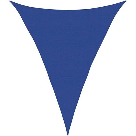 Maison Exclusive - Sonnensegel 160 g/m² Dreieckig Blau 5x6x6 m HD (1/5)