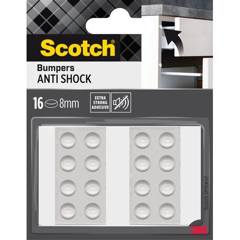 Dôme Antibruti Transparent 8mm Protection Discrète Et Silencieuse - Scotch (1/3)