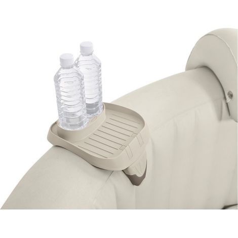 Intex Ablagetablett mit integriertem Getränkehalter, beige, 128500 (1/3)