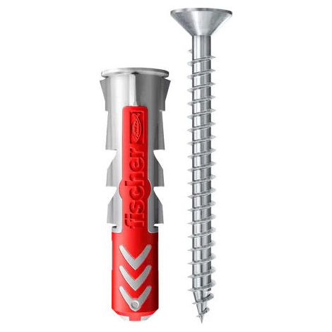 Fischer, Espositore da banco DuoPower S con vite, Tasselli bi-materiale, Fissaggio materiali edili