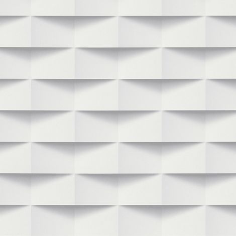 A.S. Creation Scandinavian 2 302481 Vliestapete 3D Optik 0.53 m x 10.05 m Weiß (1/4)