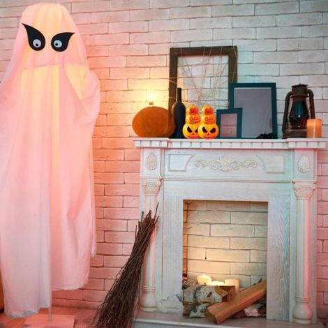Lanterne Citrouille - Décoration Halloween Extérieure - Pour Intérieur Et Extérieur - Lot De 3