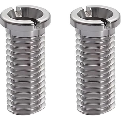 2 Pièces Argent Vis pour Panier D'évier Acier Inoxydable Vis Creuse Vis de Bonde, pour Bonde evier cuisine Lavabo cuisine Accessoires pour évier de cuisine (40mm Argent) (1/4)