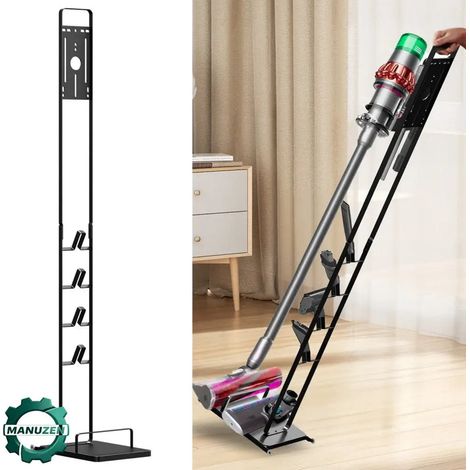 Manuzen - Support Pour Aspirateur Dyson V15 V11 V10 V8 V7 V6 Métallique (1/4)