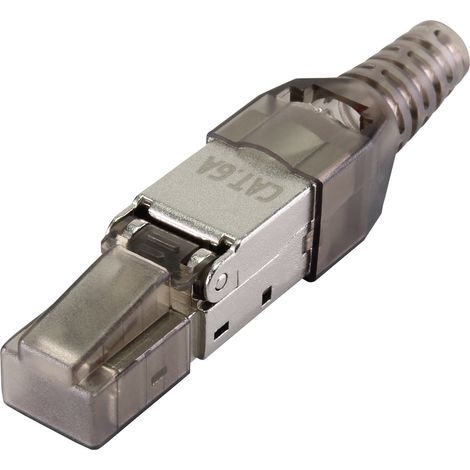 Renkforce Renkforce CAT6A Feldkonfektionsstecker RF-4538312 Stecker, gerade Polzahl Sensoren 8P8C (1/5)