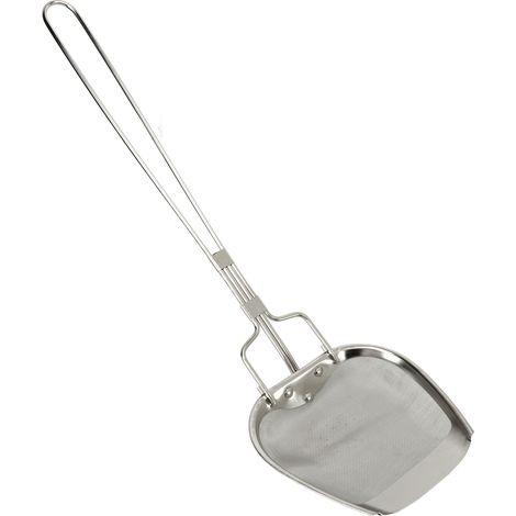 Feinmaschiges Sieb (0,5 mm), stabiler und fester Griff aus Edelstahl 304, Abstreifer für die Küche. (1/5)