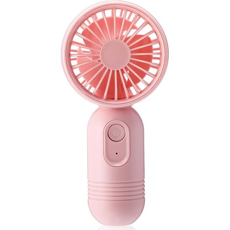Este mini ventilador portátil es de tamaño reducido y perfecto para usar en la oficina y durante los viajes. (1/4)