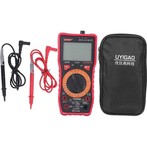 UA19A Digitales Handmultimeter Strom-, Spannungs-, Widerstands- und Kapazitätsmessgerät 20V/1000V