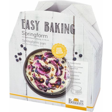 Einfache Kuchenform mit herausnehmbarem Boden – 16 cm / Birkmann (1/2)