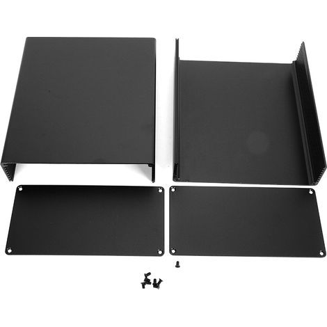 Sandschwarze Aluminium-Anschlussdose für GPRS-Leiterplattenzubehör (1/5)