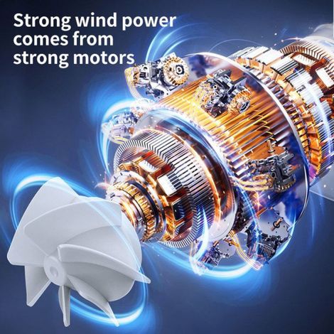 Ventilateur portable WT16 : Votre compagnon de refroidissement ultime Rose (1/5)