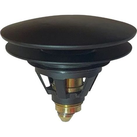 Tappo salterello universale automatico 1"1/4 nero opaco  Tecom