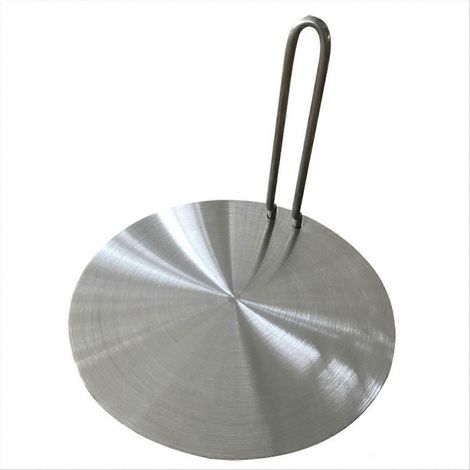 Plaque de diffusion de chaleur annulaire en acier inoxydable pour plaques de cuisson électriques, 9 pouces (1/5)