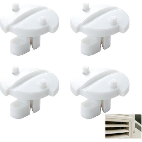 Lot de 4 clips verrouillage grille frigo camping-car compatibles L100 L200 (1/5)