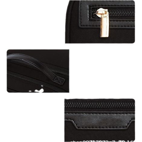 Nouvelle trousse de toilette voyage grande capacité à large ouverture, portable pour femmes (1/5)