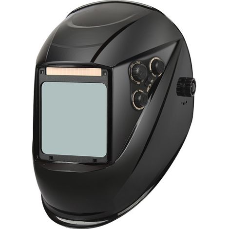 Masque Soudure Vraie Couleur Grande vue 10X9cm Casque Soudure Automatique Solar Power (1/5)