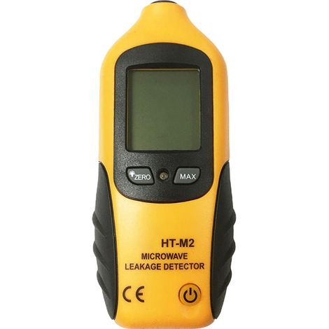 Hochpräziser, tragbarer Mikrowellen-Lecksucher HT-M2 [2450-MHz-Ofenprüfer mit hintergrundbeleuchtetem LCD-Bildschirm, werkseitig kalibriert] (1/5)