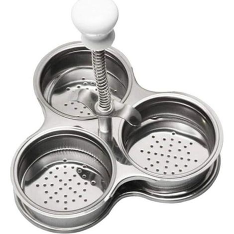 Pocheuse Œufs Luxshiny, Cuiseur Œufs Pochés Acier Inox (1/5)