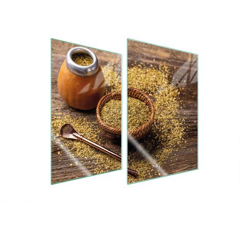 PLACA PROTECTORA DE VIDRIO PARA COCINA 2x35x52 YERBA (1/5)