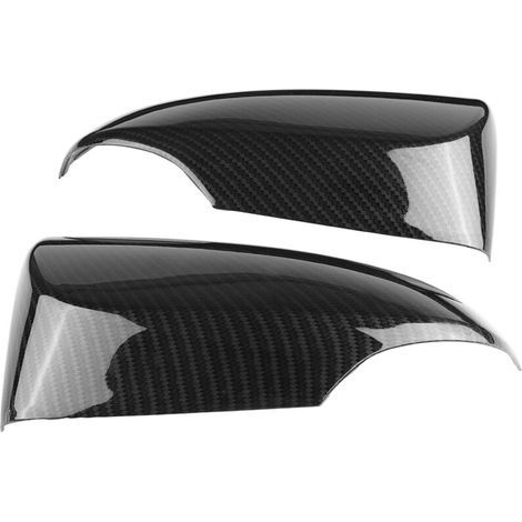 Stück ABS-Kunststoff-Rückspiegelabdeckungen in Carbonfaser-Optik, druckbeständig, für C-HR XLE Sport Utility 2018-Crezuo