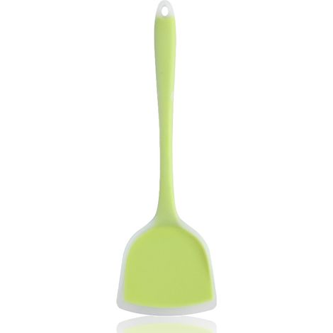 Spatule en silicone translucide, ustensile de cuisine antiadhésif, résistant aux hautes températures (1/5)