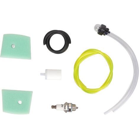 Filtro de aire, filtro de combustible y bombilla de cebado de bujía 530047721 para motosierra Husqvarna 123L 322C (1/5)