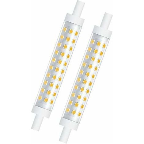 royaluxe - R7s 118mm Ampoule LED, 10W Double Extrémité Lampe Linéaire J118 220V 1000 Lumen équivalent 100W Halogène Blanc Naturel 4000K pour Projecteur, Lampadaire, Salon, Jardin(Non-Dimmable, lot de (1/5)