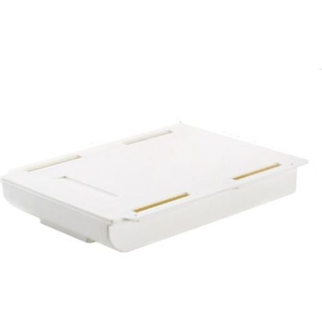 Tapa autoadhesiva para cajón de escritorio, ideal para guardar objetos debajo del escritorio, bolígrafos y pequeños útiles escolares para estudiantes - Crezuo