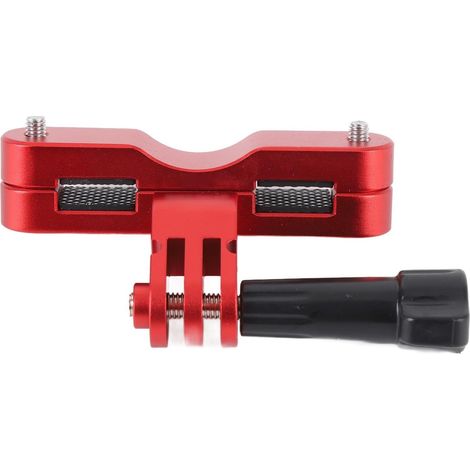 Support de Caméra sur Rail de Selle de Vélo, Installation Facile et Durable pour Les Amateurs de Plein Air (Rouge) (1/4)