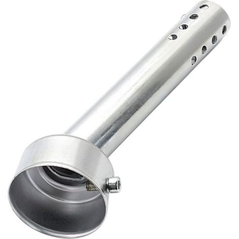 Silenciador de escape universal ajustable de 48 mm para motocicleta, con núcleo de boca redonda y tubo de tuning. (1/5)