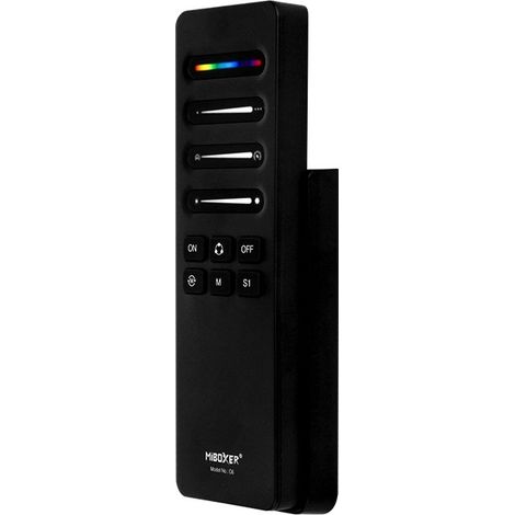 Mando FR 2.4GHZ para Controlador SPI de Tira Digital 1 Zona MiBoxer C6 Negro (1/3)