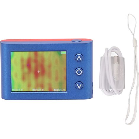 Caméra thermique infrarouge portable, testeur de température visuel pour chantier, CVC, usine et diagnostic. (1/5)